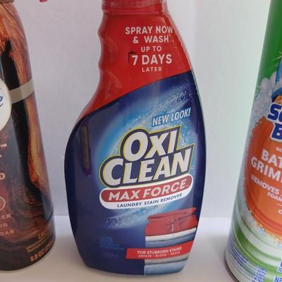 Lot of 6 Household Cleaning & Odor Control Products – Clorox, Febreze, OxiClean & More