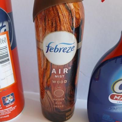 Lot of 6 Household Cleaning & Odor Control Products – Clorox, Febreze, OxiClean & More