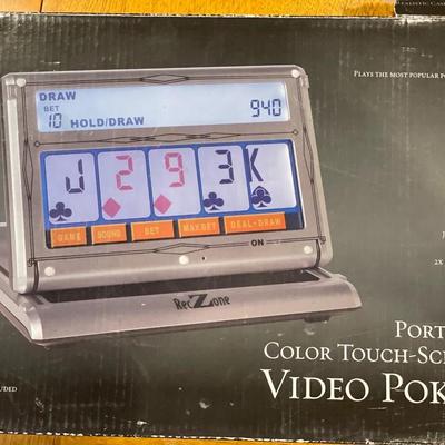 Electronic Video poker game