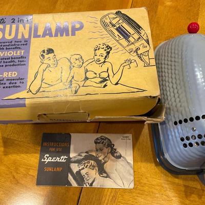Vintage Sperti Sunlamp