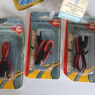 Lot of Automotive & Electrical Accessories – Gauges, Connectors, Wiring Kits, Terminals