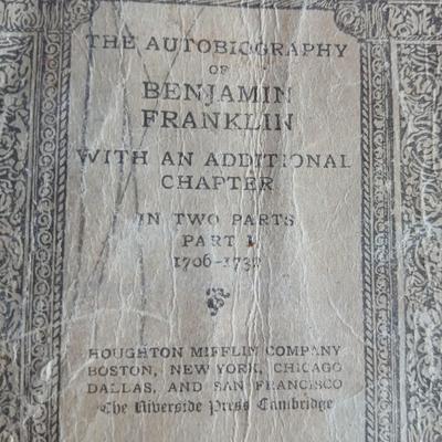 Antique & Vintage Religious and Educational Books + Handmade Cross Bookmarks