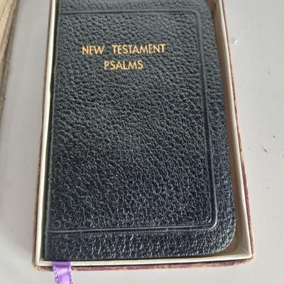 Antique & Vintage Religious and Educational Books + Handmade Cross Bookmarks