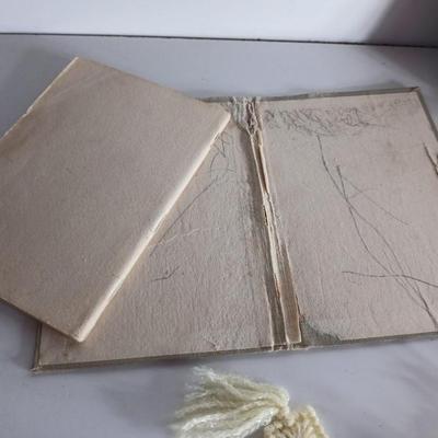 Antique & Vintage Religious and Educational Books + Handmade Cross Bookmarks