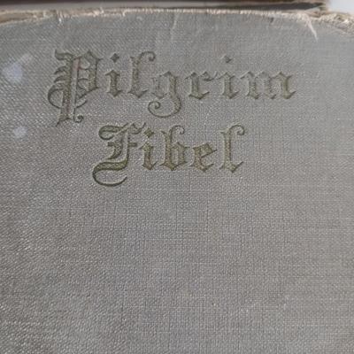 Antique & Vintage Religious and Educational Books + Handmade Cross Bookmarks