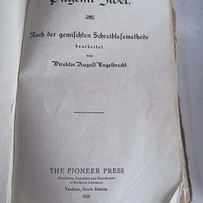 Antique & Vintage Religious and Educational Books + Handmade Cross Bookmarks