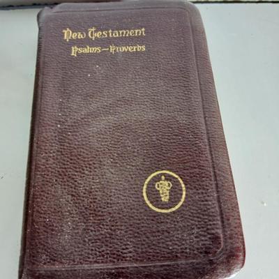 Antique & Vintage Religious and Educational Books + Handmade Cross Bookmarks