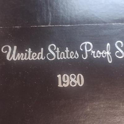 1977 and 1980 U. S. Mint Proof Coin Sets