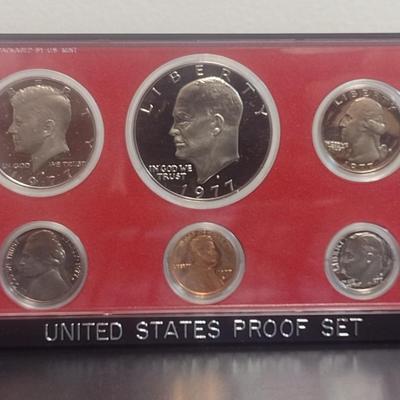 1977 and 1980 U. S. Mint Proof Coin Sets
