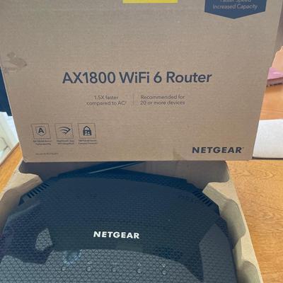 Netgear AX1800 WiFi 6 Router