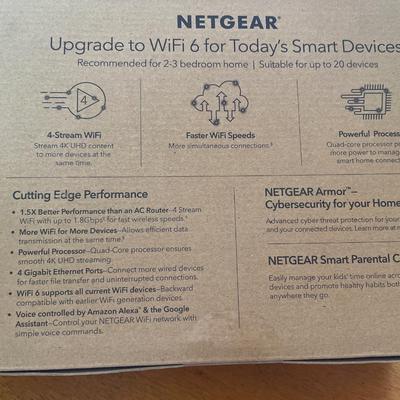 Netgear AX1800 WiFi 6 Router