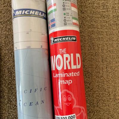 Michelin maps and STP cover