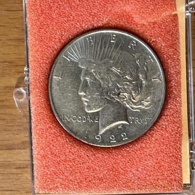 1922 PEACE SILVER DOLLAR