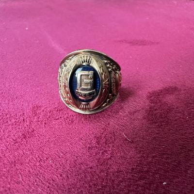 1968 GREELEY WEST 10K CLASS RING