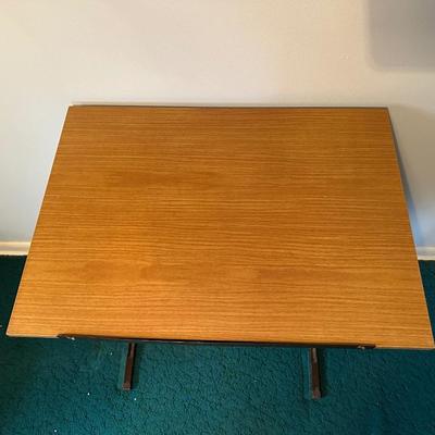 Sale Photo Thumbnail #501: Table measures 32”H x 31-3/4”L x 23”W