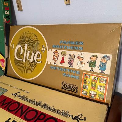 VINTAGE BOARD GAMES