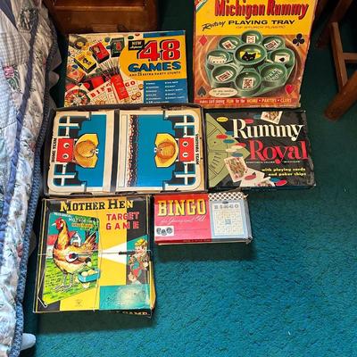 A VARIETY OF VINTAGE GAMES