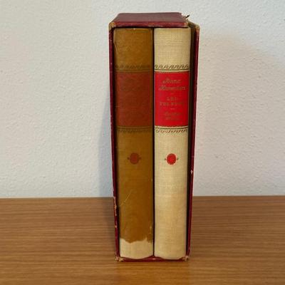 1939 "ANNA KARENINA" 2 VOLUME HARDBACKS IN A SLEEVE BY LEO TOLSTOY