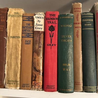 A COLLECTION OF VINTAGE BOOKS
