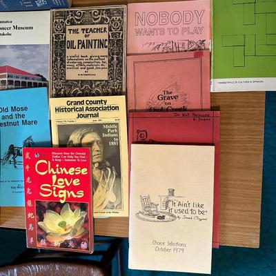 A COLLECTION OF NONFICTION BOOKS