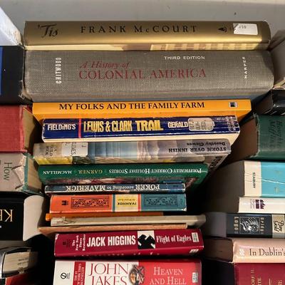 A VARIETY OF BOOKS