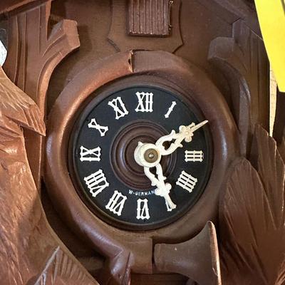 CUCKOO CLOCK WITH DEER HEAD