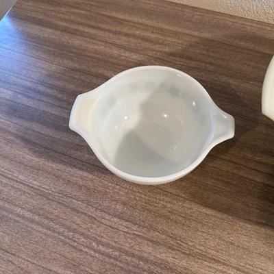 3 PYREX CINDERELLA "CRAZY DAISY" MIXING BOWLS