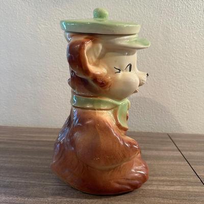 VINTAGE USA AMERICAN BISQUE COOKIE JAR