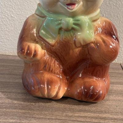 VINTAGE USA AMERICAN BISQUE COOKIE JAR
