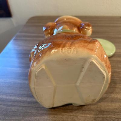 VINTAGE USA AMERICAN BISQUE COOKIE JAR