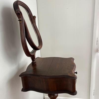 Antique Shaving Stand w Drawer