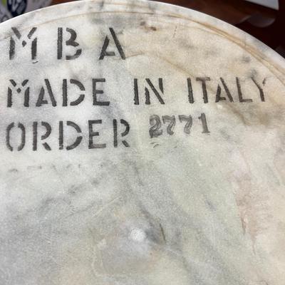 2 Marble Top Tables Plant Stand