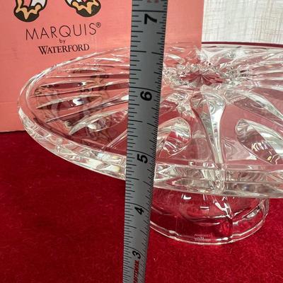 NIB Marquis by Waterford Crystal Cake Stand