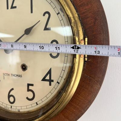 Vintage Seth Thomas Wall Clock