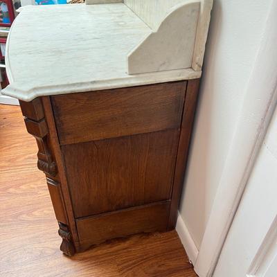 Antique Marble Top Washstand