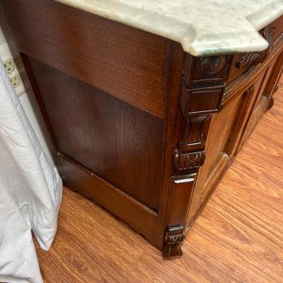 Antique Marble Top Washstand