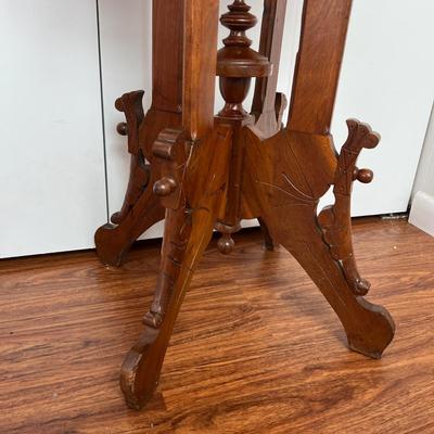Antique Marble Top Parlor Table