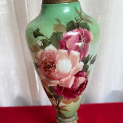 Antique Hand Painted Ewer Pitcher