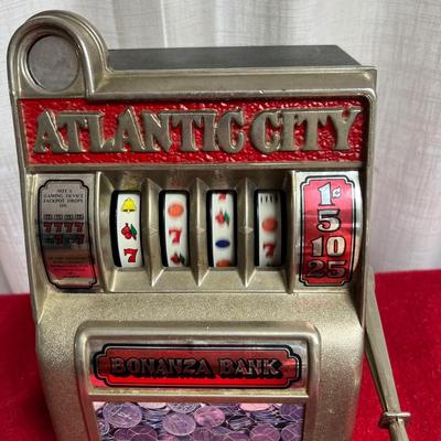Atlantic City Bonanza Slot Machine Bank