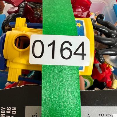 Mixed Toy Cars, Trucks, Figurines Lot