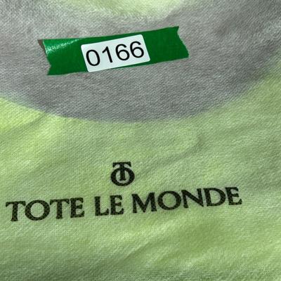 New Luxury Designer Tote Le Monde "Barcelona" Leather Shoulder Bag