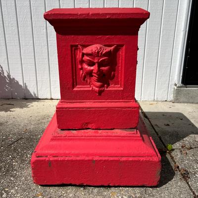 2 Antique Planter Stands From Historical Hotel Norris - Easton MD
