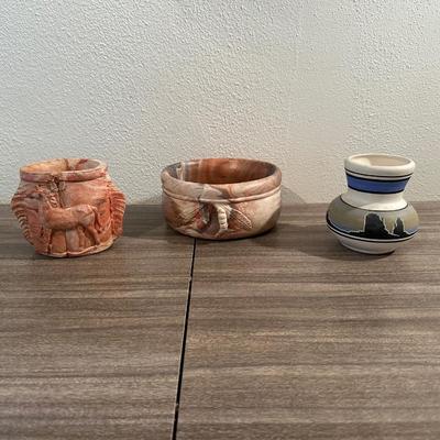 SIGNED POTTERY