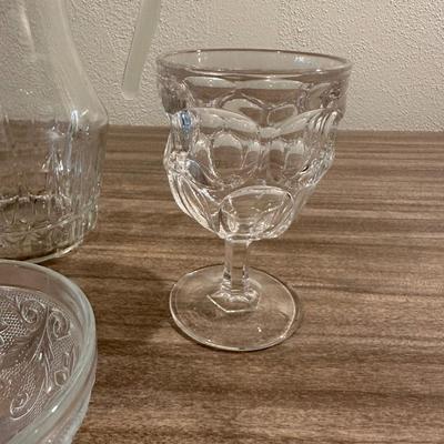 VINTAGE GLASS PIECES
