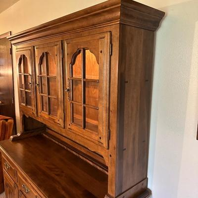 LIGHTED PIONEER TREASURY HUTCH BY TEMPLE-STUART