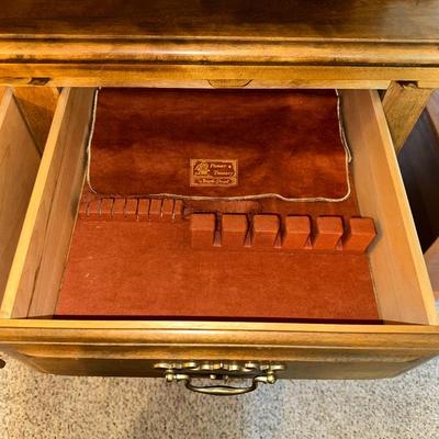 LIGHTED PIONEER TREASURY HUTCH BY TEMPLE-STUART