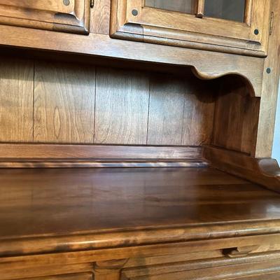 LIGHTED PIONEER TREASURY HUTCH BY TEMPLE-STUART