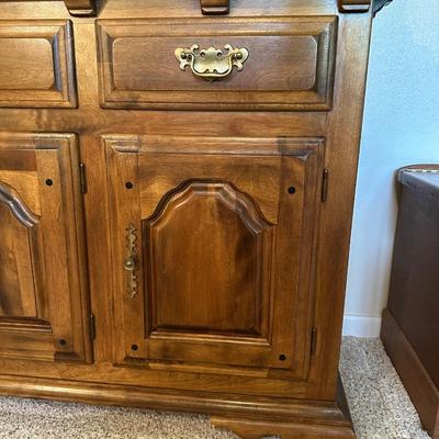 LIGHTED PIONEER TREASURY HUTCH BY TEMPLE-STUART
