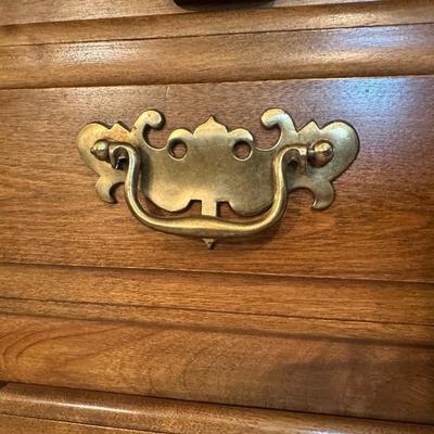 LIGHTED PIONEER TREASURY HUTCH BY TEMPLE-STUART