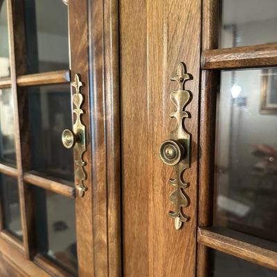 LIGHTED PIONEER TREASURY HUTCH BY TEMPLE-STUART